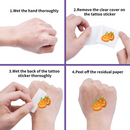 300+ Assorted Halloween Temporary Tattoos