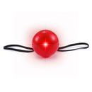 Reindeer Headband Set With Led Red Nose And Gold Glasses