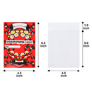 8 Designs Cellophane Bags, 64 Pcs