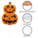 7 Pcs Friendly Halloween Corrugate Yard Stake Signs