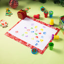 100Pcs Christmas 25 Unique Holiday Design Stampers