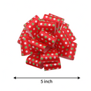24 Christmas Gift Wrap Ribbon Pull Bows