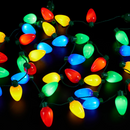 3Pcs Christmas Nacklace 9 Light Bulbs