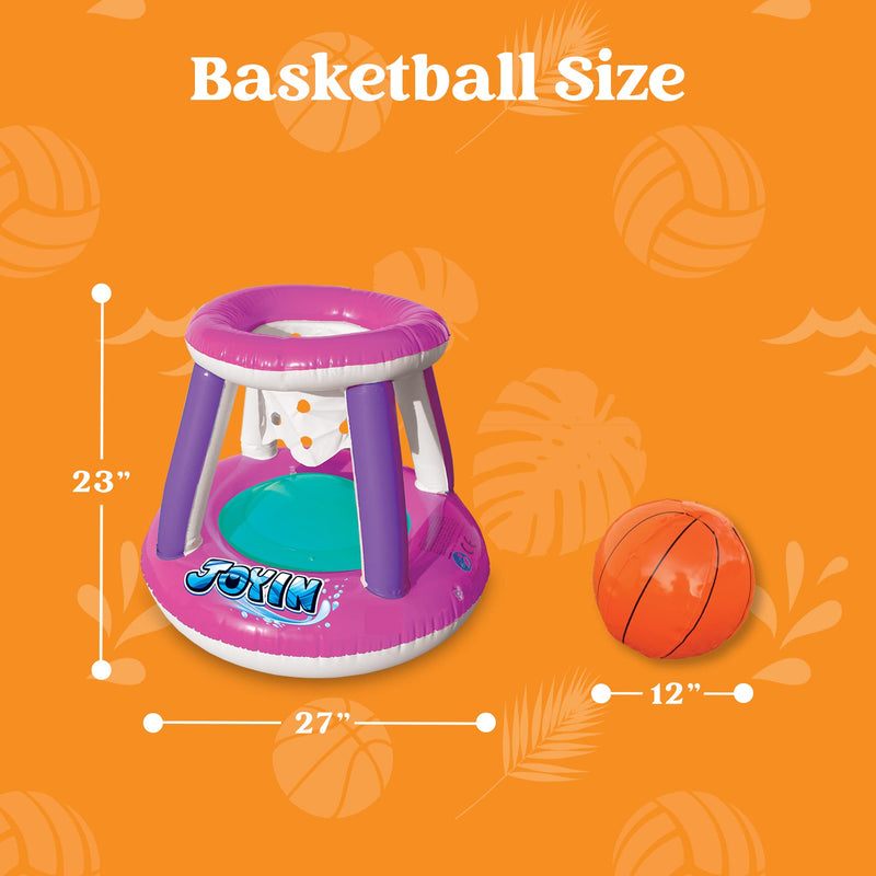 SLOOSH - Inflatable Basketball & Volleyball Pink