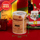 120 Pcs Kraft Paper Sticker Roll