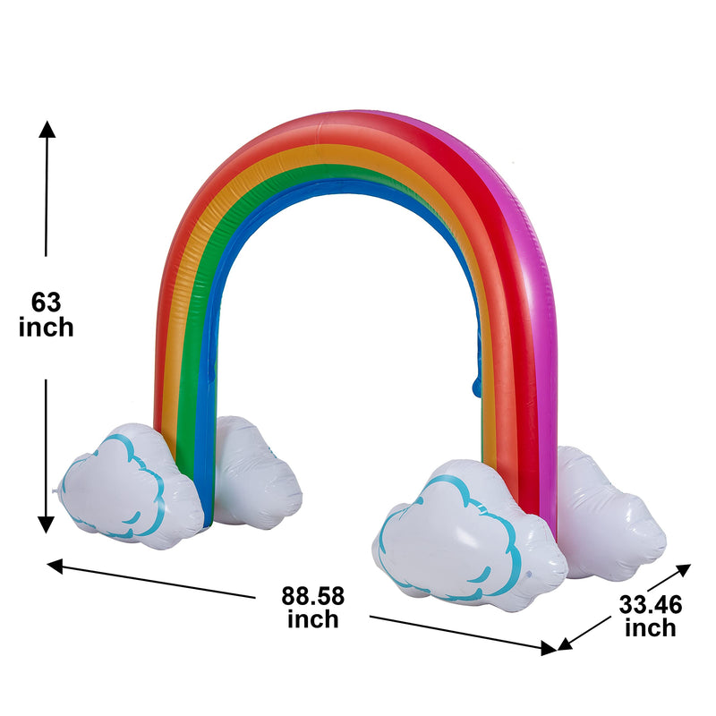 SLOOSH - Inflatable Rainbow Arch Water Sprinkler