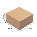 Brown Kraft Paper Gift Box, 18 Pcs