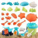Beach Toys with Mesh Bag, 28 Pcs