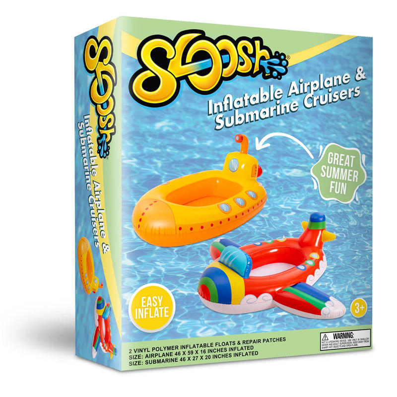 SLOOSH - Inflatable Airplane & Submarine Cruisers