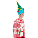 Colorful Christmas Tree Hat