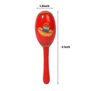Cinco De Mayo Fiesta Wooden Maracas, 9 Pcs