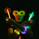 Pumpkin Theme Glow Stick Set,  33 Pcs