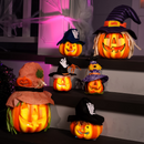 Halloween Jack-o'-lantern - 6 Piece