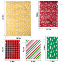 Christmas Drawstrings Bag, 36 Pcs