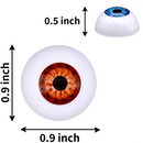 24 Pcs Halloween Scary Realistic Eyes