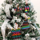 72 Piece Christmas Scratch Paper and Crafts Kit