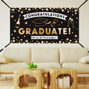 Large Fabric Banner + Hanging Banner (Black), 3 pcs