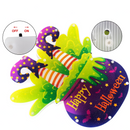 Lighted Witch Legs Cauldron Window Decoration