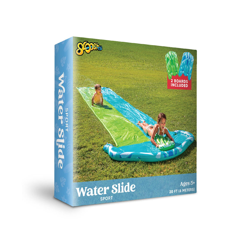 SLOOSH - Sport Lawn Water Slides with 2 Boards