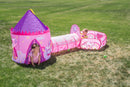 Unicorn Design Premium Tent with Tunnel and Playground Set