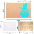 Thank you Kraft Card, 72 Pcs