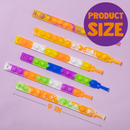 Halloween push bubble Bracelet 24 Pcs