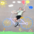 120 Pcs 4in Jumbo Chalks