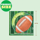 144 Count Touchdown Football Game Day Themed Paper Napkins