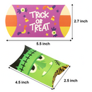 Halloween Goodie Pillow Set of Boxes, 60 Pcs