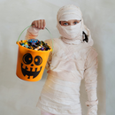 Pumpkin Face Bucket Set, 6 Pcs