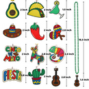 Cinco de Mayo Necklaces Bead, 12 Pcs