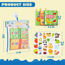 42Pcs Bath Book & Foam Stickers Set