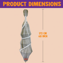 68in Halloween Hanging Cocoon Corpse