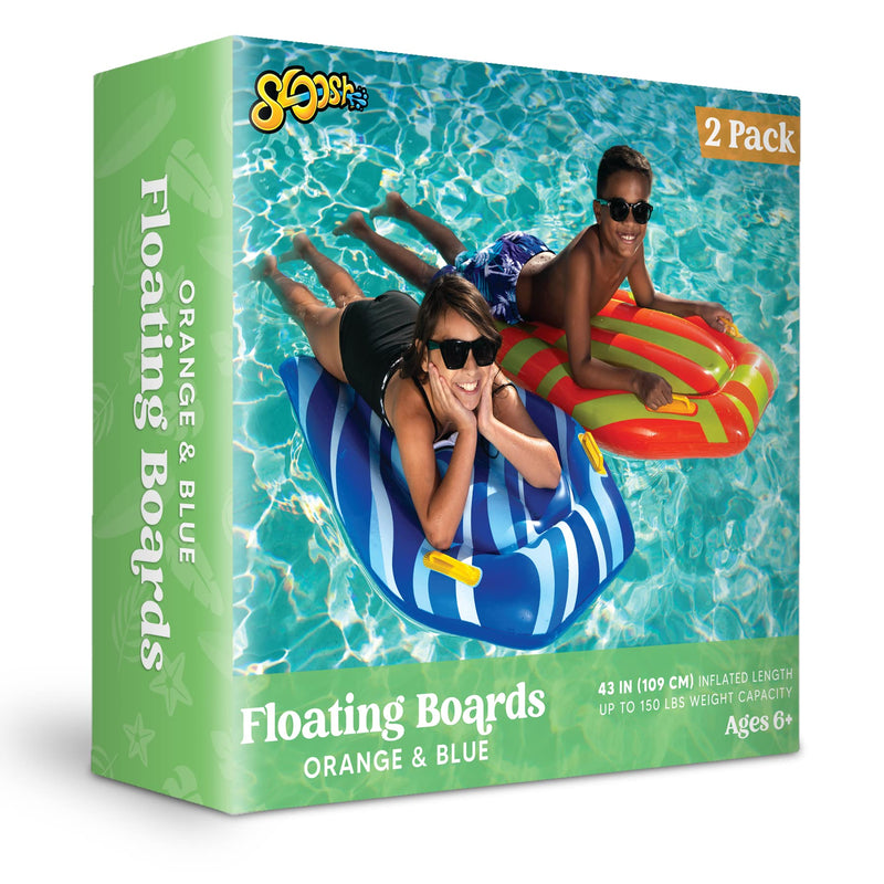 SLOOSH - Floating Boards, Orange and Blue