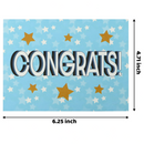 Graduation Cards Blue, 72 pcs