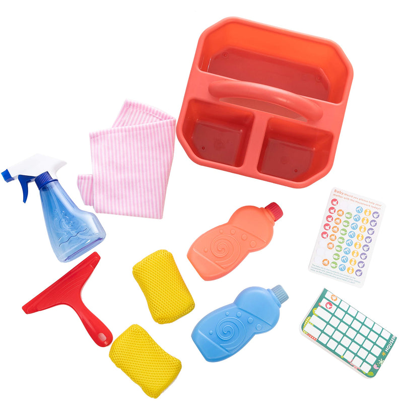Detachable Housekeeping Cleaning Pretend Play Toy Set