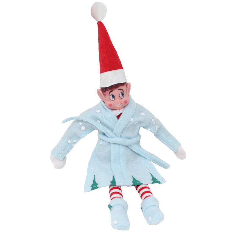 Santa  Bathrobes for Elf Doll, 3 Pack