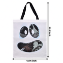 22.5" Grocery Bags (See-through), 3 Pcs