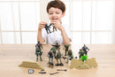 Military Toy Soldiers Playset, 16 Pcs
