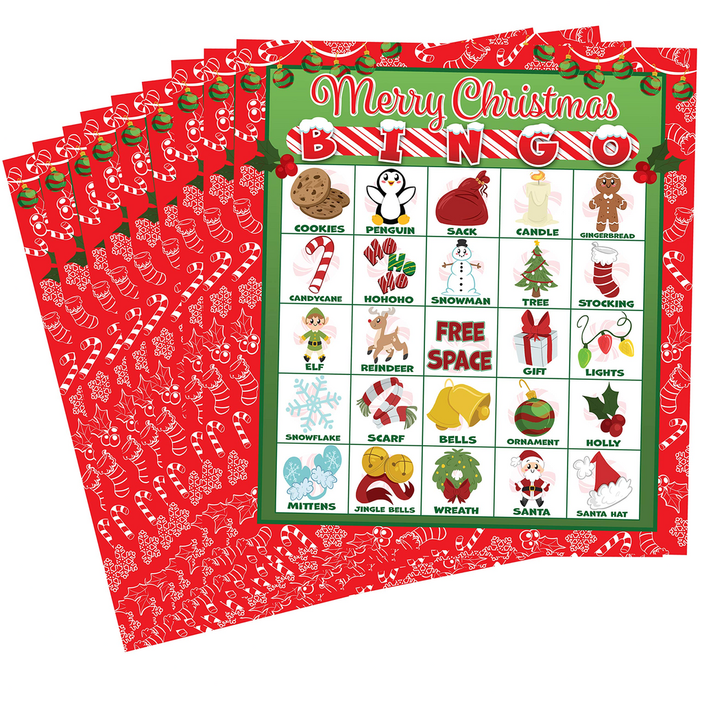 3 BINGO, RED/GREEN christmas pens in box Mecca Bingo £4.50 - PicClick UK