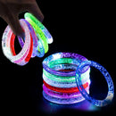 28Pcs Glow Sticks Bracelets with Kids Valentines Cards for Valentines Party Favors