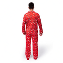 Family Christmas Red Suit Pajamas Men