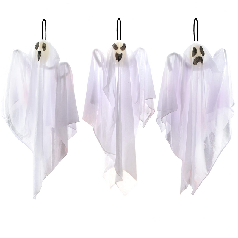 25.5" Hanging Ghosts, 3 Pack