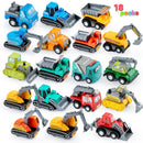 Pull Back Assorted Car, 18 Pcs