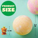 Bath Bombs for Kids with Assorted Animal Toys