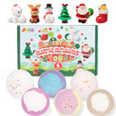 Christmas Bath Bombs With Toys