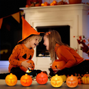 Pumpkin Shells and Glow Sticks, 72 Pcs