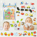 42Pcs Bath Book & Foam Stickers Set