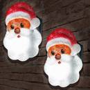 2 Piece Santa Porch Light Covers
