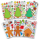 Make-a-Face Gingerbread Series and Trees, 36 Pcs